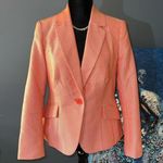 Liz Claiborne Size MP Orange Chevron Blazer Photo 0