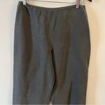 Eileen Fisher  Gray Dress Pants Lightweight Side Zipper Close Tapered Leg Small Photo 1