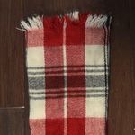 Amazon Red and White Plaid Scarf Photo 1