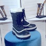 Sorel Caribou WP Waterproof Snow Boots Black Stone Size 7.5 NIB Photo 0
