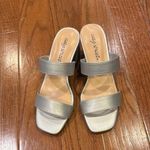 Easy Street Super Flex Comfort Silver Heels Elegant Design NEW Photo 3