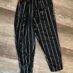 Pretty Little Thing  Women's Black and white striped Trousers Photo 1