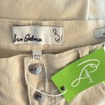 Sam Edelman Codie High Rise Wide Leg Cropped Jean Button Fly Ecru Size 12 NEW Photo 4