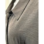 Nine Britton NWT  Black Cap Sleeve Collared Wide Leg Jumpsuit Large Stichfix Photo 3