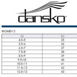 Dansko Professional Medallion Metallic Sunburst Clog Black Multi EU 40 / US 10 Photo 11