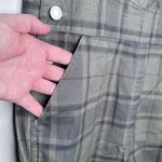 We Wore What  x Danielle Bernstein NWT REVOLVE Green Plaid Basic Overalls Small Photo 7