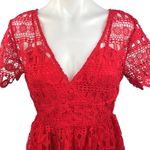 o.p.t Women's Red V Photo 2