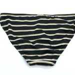 Ralph Lauren Dylan Stripe Black White Gold Metallic Hipster Bikini Bottom 6 Photo 2