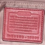 Coach  Poppy Hippie Salmon Pink Leather Crossbody Shoulder Bag Photo 6