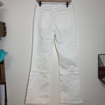 Quince  Luna Stretch Flare Jeans Cloud White Size 29‎ Photo 5