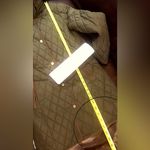 Ralph Lauren  Olive Green Quilted Diamond Riding Coat w Removable Hood Large Photo 15