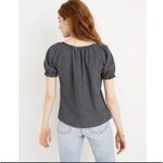 Madewell  Texture & Thread Peasant Striped Top‎ Photo 5