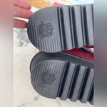 LOINTS OF HOLLAND LOTTUM RED/burgendy suede + smoothleather boots size 42/11.5 Red Photo 9