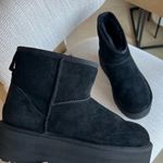 UGG  Black Platform Boots Photo 3