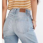 Madewell • The Curvy Perfect Vintage Jean in Coney Wash: Destroyed Edition Photo 11