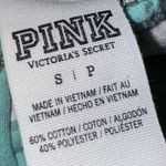 PINK - Victoria's Secret  blue green white hoodie hooded sweatshirt sweater Photo 2