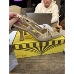 Sam Edelman Circus NY Monica Shimmer Bow Detail Slingback Dress Pumps Size 9.5 Photo 1