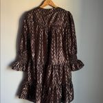 Tuckernuck NEW  POMANDER PLACE Metallic Ikat Kenzo Dress XS Photo 2