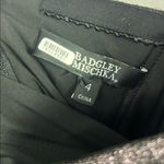 Badgley Mischka  Poetic velvet flower formal dress metallic off shoulder glam 4 Photo 3