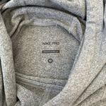 Nike Pro Dri-Fit Grey Activewear Hoodie High Neck Jacket Running Athletic Gym M Photo 3
