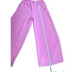Camila Coelho Devon Pants Hot Pink Wide Leg Lined Elastic Waist Pockets M Photo 2