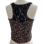 julie's closet Julie’s Closet Women’s Crop Top Size Small Front Tie Photo 1