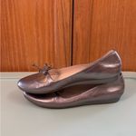 Cole Haan  silver leather ballerina Flats shoes Photo 4