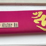 NWT Sir Alistair Rai Pink and Gold Clutch Photo 1