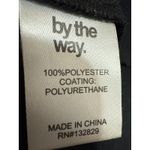 by the way. Revolve Trinity Black Faux Leather Vegan Slit Mini Pencil Skirt XS Photo 4