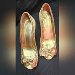 Coach Elegant Gold Women's Heels Photo 1