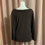 Josephine Chaus Y2k Ruffled Long Sleeve Blouse - large Photo 1