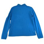 The Black Dog Quarter Zip Pullover Shirt Women's Size Large Blue Sailing Photo 1