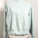 A New Day  Pastel Green Womens Crewneck Sweatshirt M Cozy Loungewear Minimalist Photo 0
