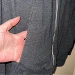 Nike Women’s Full Zip Hoodie in Dark Gray / Charcoal with White Accents Size S Photo 8