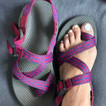 Chacos Chaco Women's Pink and Blue Sandals Photo 0
