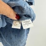 Draper James Lands End Nightshirt Blue Floral Chambray Long Sleeve Womens 1X Photo 7