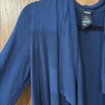 Premise Women's Navy Blue Open Front Cardigan Photo 2