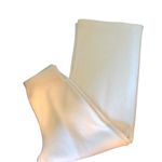 ZARA Wide Leg Sweater Pull On Pleated PANT Sz. S Winter White Fall Winter Cozy Photo 4