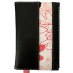 Mary Kay Passport ID Holder Wallet Black Pink Floral Case Photo 2