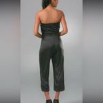 Elizabeth and James  Black Estelle Strapless Jumpsuit Women’s Size 4 Small S Photo 9