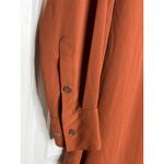 Babaton‎ Aritzia Brown Long Sleeve Shift Dress Large Photo 2