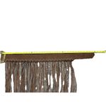 Born to Roam Fringe Leather Belt Women’s Large Gold Buckle Brown Western Fashion Photo 9