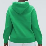 Everlane The Track Organic Cotton Popover Hoodie Green Hooded Sweatshirt S New Photo 3