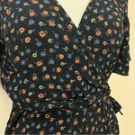 Madewell Wrap-Front Romper in Prairie Posies 4 Photo 4