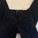 Free People Corduroy Black Flare Pants Photo 0