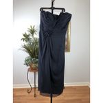 Light In The Box By  Navy Blue Strapless Maxi Dress 1X Bridesmaid Prom Formal Photo 4