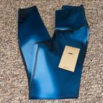 Womens New  Nike Yoga Dri-FIT Marina Blue High-Waist Leggings Photo 6