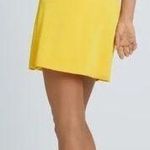 Mac Duggal NWOT IEENA for Ruffle One shoulder yellow mini dress sz 12 Photo 1