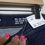 J.Crew Mid Rise Cropped Kickout Jean Womens 2003 Super Stretch Sz 30 Blue $148 Photo 4