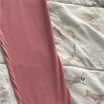 Blush pink Y2K high rise athletic athleisure workout boho leggings, one size Size undefined Photo 9